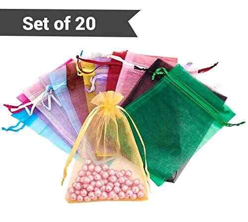 Buy Tied Ribbons Return Gift Bags Wedding Party Favor Jewellery Pouch Potli Bags 15 Cm X 10 Cm Assorted Color Set Of 20 Pouches Features Price Reviews Online In India Justdial Wholesale jewelry no moq, fast delivery. tied ribbons return gift bags wedding party favor jewellery pouch potli bags 15 cm x 10 cm assorted color set of 20 pouches