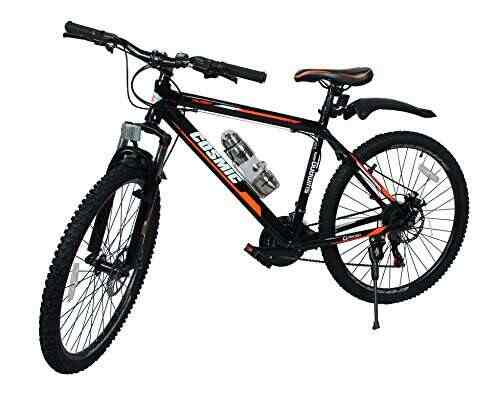 black and orange mtb