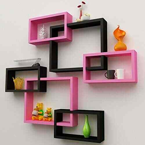 Buy Bhumija Furniture Wall Decor Shelf Rack Floating Shelves Book