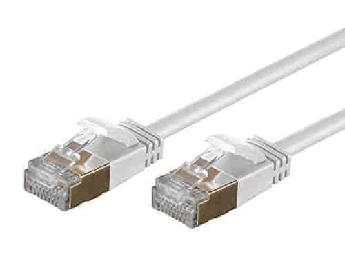 Stranded PVC Cable, PVC 25-ft. Gray 7.6-m SSTP PIMF CAT5e 100-MHz Shielded