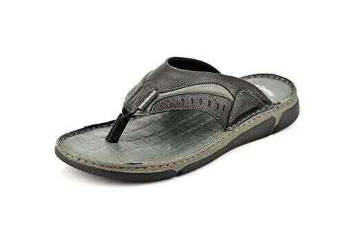 lee cooper men's leather flip flops thong sandals