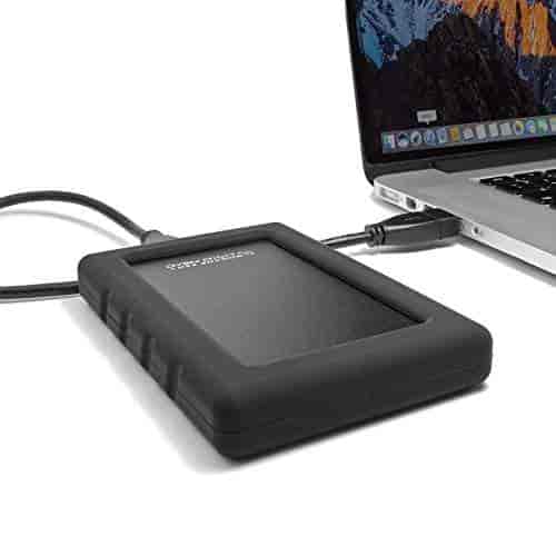 MiniPro Dura USB-C 2TB Rugged Portable Solid State Drive SSD USB 3.1