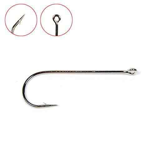 100pcs Size 6 100pcs Lot Aberdeen Long Shank Sharp Hook Fresh