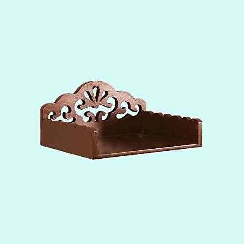 Buy Amaze Shoppee Wood Mdf Designer Set Top Box Holder Wall Shelf