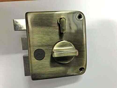 Godrej Tribolt Main Door Lock Ultra Xl Deadbolt Antique Brass Free