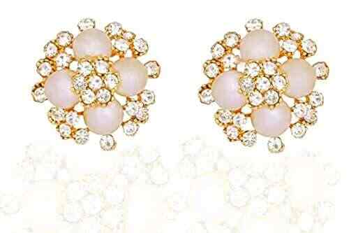 Buy Sshakuntlay Golden Earrings For Beautiful Girls And Women