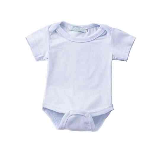 baby white romper suit