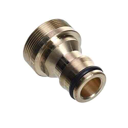 Pinkdose Universal Brass Threaded Tap Garden Hose Connect Adaptor