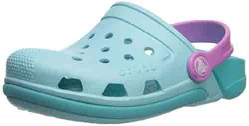 kids crocs pool blue