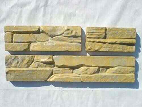Pinkdose Plastic Molds For Concrete Plaster Wall Stone Tiles