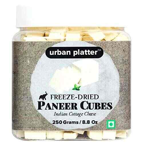 Urban Platter Freeze Dried Paneer Cubes 250g Indian Cottage Cheese