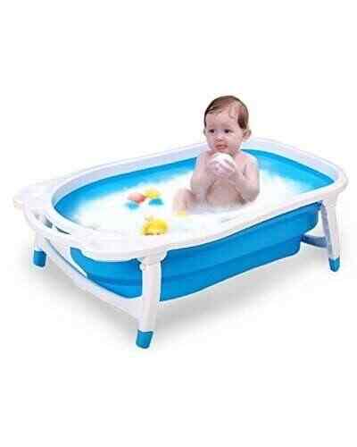 Buy Ad Fresh Foldable Baby Bath Tub Bucket Infant Bathing Tub For