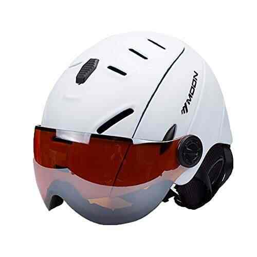Goggles Snowboard Integrated Men Women Protective Gear Ski Goggles 2-in-1 Ski Helmet