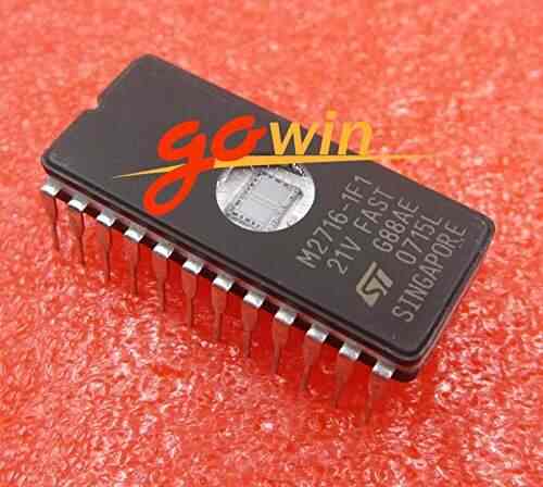 10pcs M2716-1F1 2716 Memory UV EPROM IC Nouveau