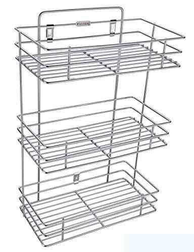 Buy Sajani Stainless Steel Three Shelf Kitchen Racks Features