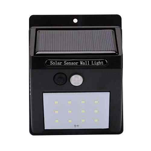 Solar Power LED Motion Sensor Wall Light Outdoor Waterproof Energy Saving Lights