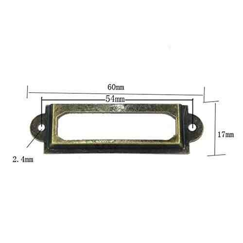 Buy Ocamo 6017mm Card Holder Drawer Pull Label Holders Label Card