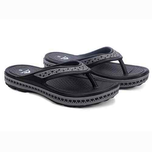 adda black slippers