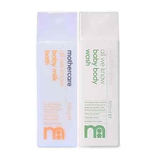 mothercare baby wash