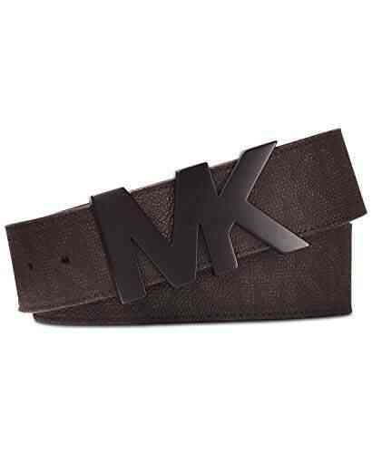 michael kors belt mens brown