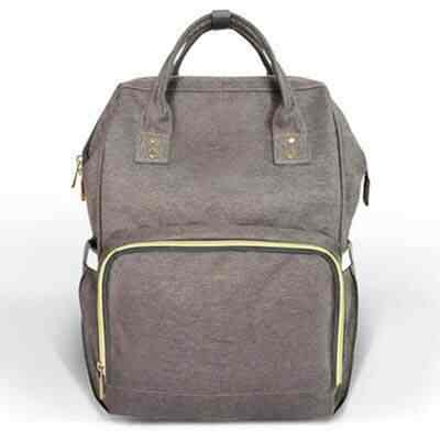 dark grey baby changing bag