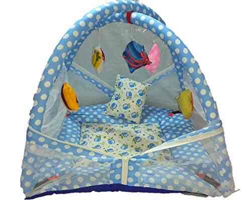 baby gadda set with mosquito net