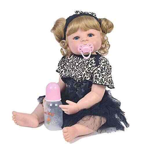 New Arrival 23 Realistic Reborn Babies Girl Doll Full Silicone