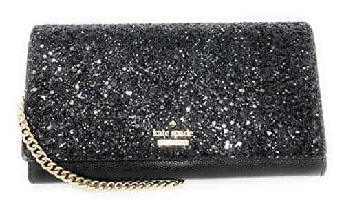 kate spade glitter clutch