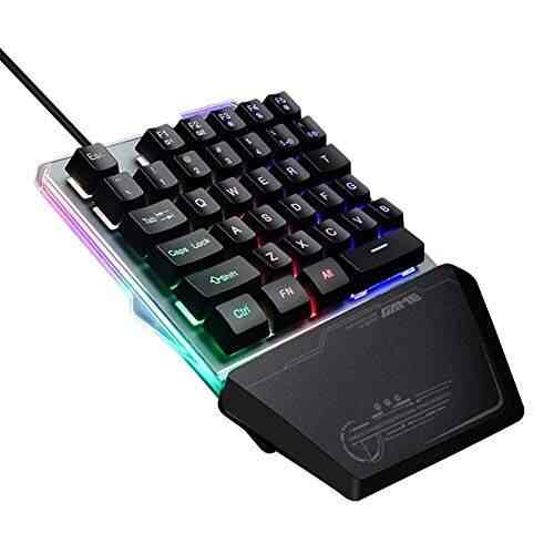 TekNmotion Nibiru CK-1 Multi-Color Backlit Gaming Keyboard