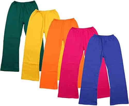 Pack of 2 Indistar Girls Warm Woolen Palazzo Pants for Winters