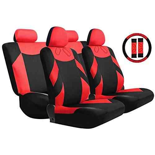 Docooler Seat Covers Tirol Universal 13pcs Car Seat Cover Front
