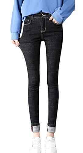 womens lined skinny jeans