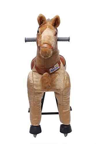 plush horse ride on