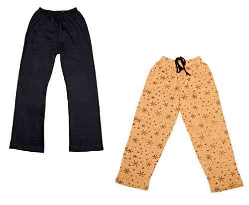Indistar Girls Warm Woolen Palazzo Pants for Winters Pack of 2