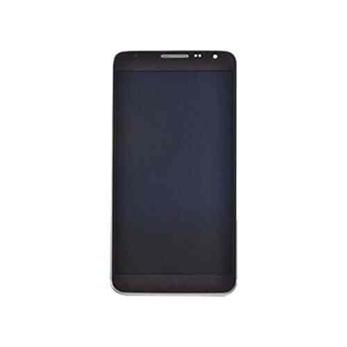 Black LCD Screen Mobile Phone LCD Display Touch Panel with Frame for Galaxy Note 3 Neo // N7505 Color : White