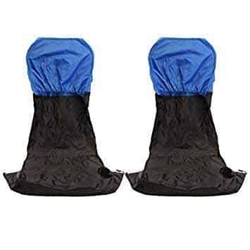 Universal Waterproof Nylon Front Car Auto Van Seat Covers Protectors 2 X blue