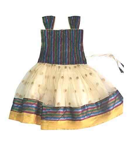 pattu lehenga for baby girl