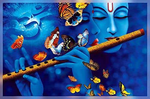 radha krishna painting for living room