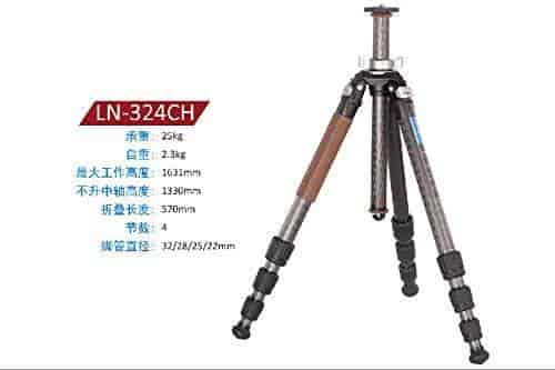 Includes Sirui USA 6-Year Warranty Max Load 55lbs Sirui SR3004 SR-Series Multi Use Carbon Fiber 4-Section Platform Tripod Legs Set