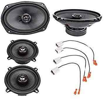 2002-2008 Dodge Ram 1500 5.25/" Rear Door Factory Speaker Upgrade Package by Skar