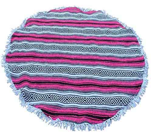Deny Designs Lisa Argyropoulos Pastel Rainbow Stripes Fleece Throw Blanket 50 x 60