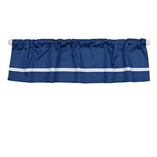 Pink Tailored Window Valance by The Peanut Shell 100/% Cotton Sateen
