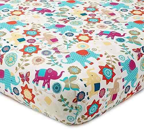 padded crib sheet