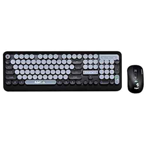 Guanwen One-Handed Wired Small Keyboard 7-Color Backlit Esports Game Wired Notebook Desktop