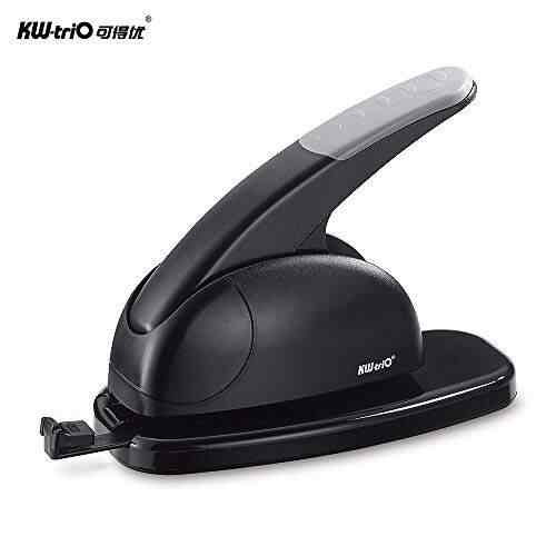 Silver 2 Pack 40 Sheets PaperPro inPRESS 40 Reduced Effort 3-Hole Punch 2240