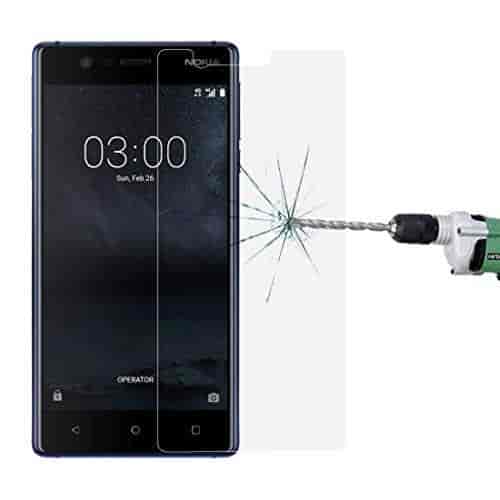 XHC Screen Protector Film 100 PCS for Nokia 5 0.26mm 9H Surface Hardness Explosion-Proof Non-Full Screen Tempered Glass Screen Film Tempered Glass Film