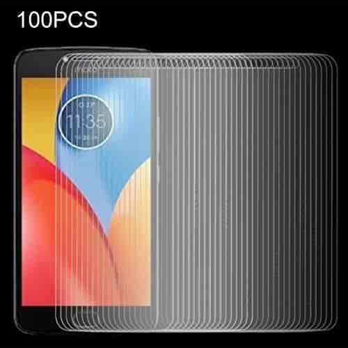 XHC Screen Protector Film 100 PCS for LG X Screen 0.26mm 9H Surface Hardness 2.5D Explosion-Proof Tempered Glass Screen Film Tempered Glass Film