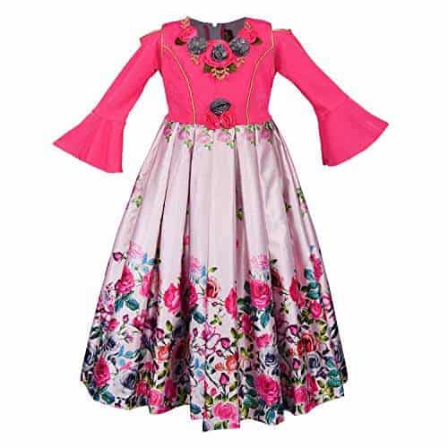 6 years long frock