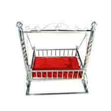 stainless steel baby jhula