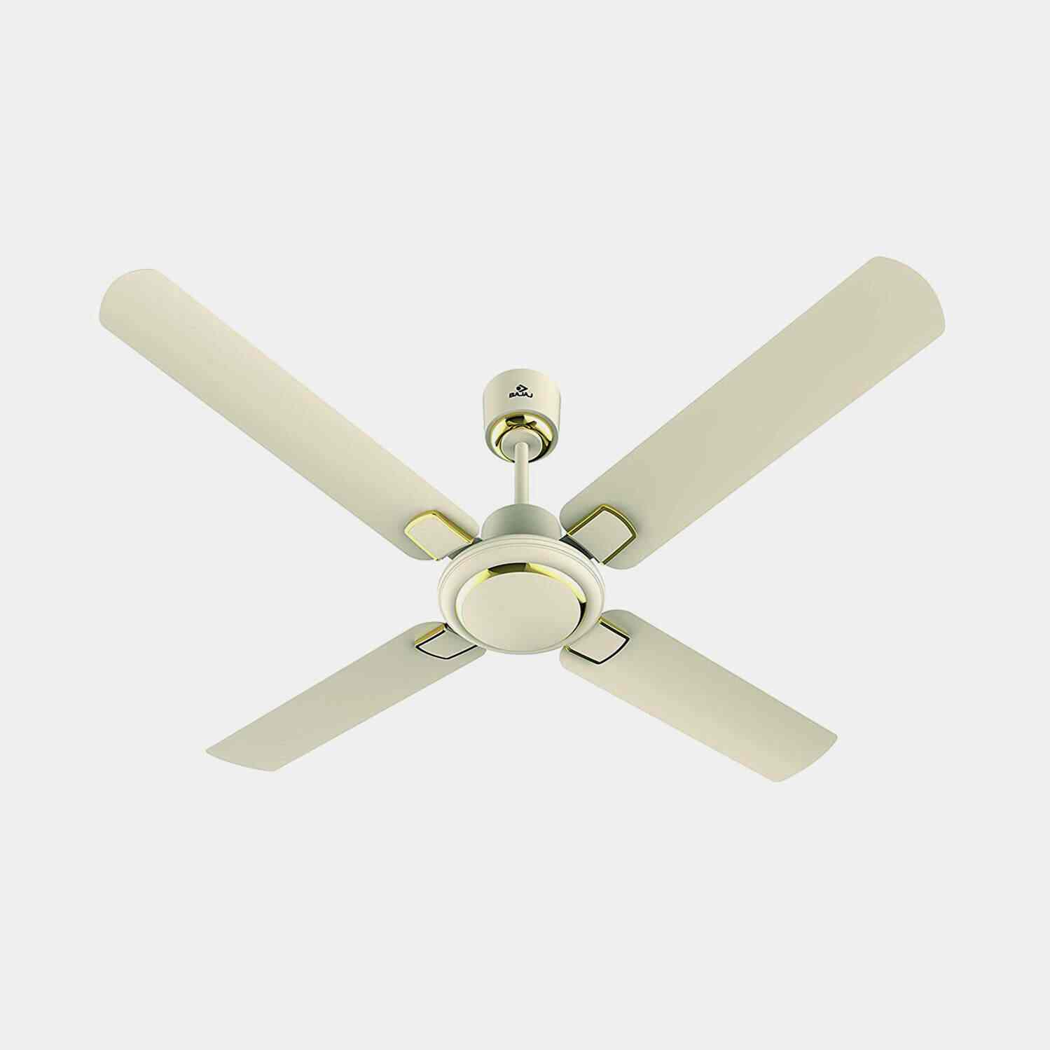 Bajaj 4 Matt Ivory Ceiling Fan - Bajaj Tiles 4 Matt Ivory